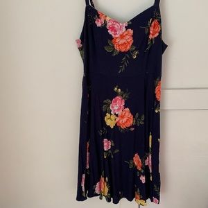 Blue Floral Old Navy Dress